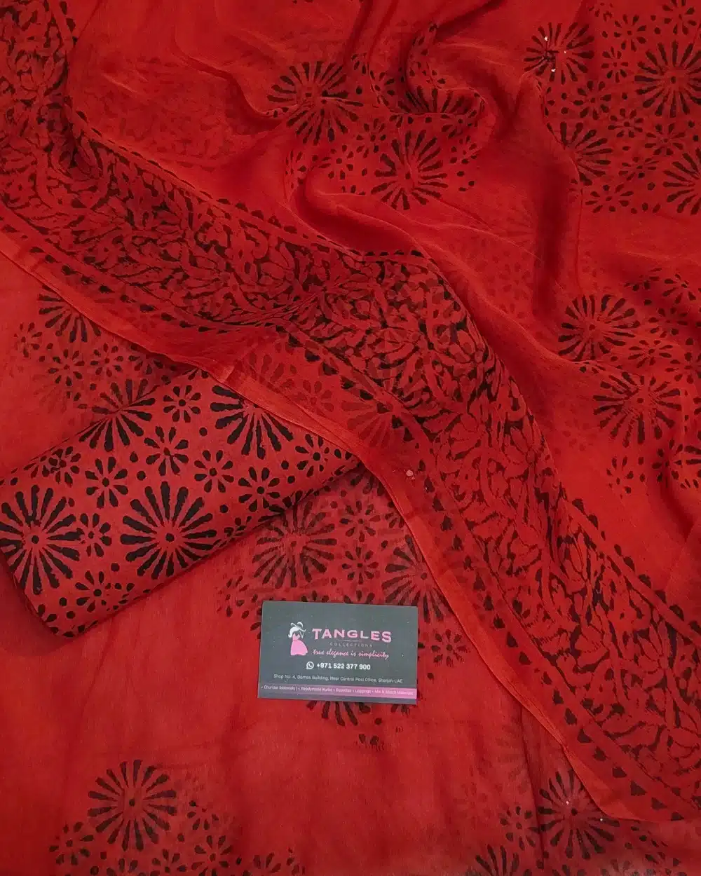 Net Kota Unstitched Salwar Suit - Image 4
